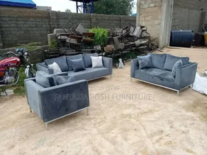 6 Seater Lux-Look Modern Sofa - Free Delivery