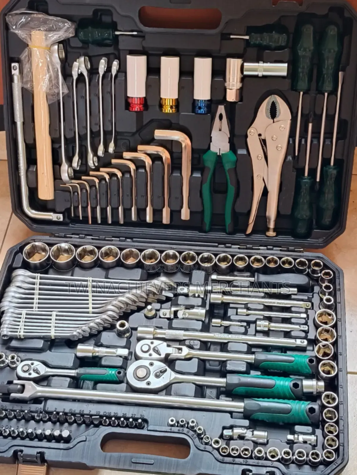 Combination Toolbox/142pcs Mechanical Toolbox