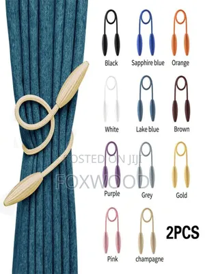 Arbitrary Shape Strong Curtain Tiebacks Pair
