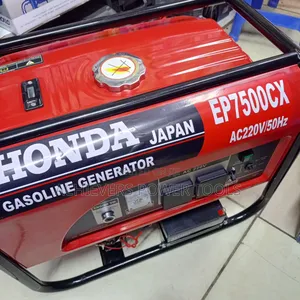 Ep7500cx Honda Generator Machine With Key Start
