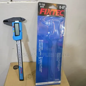 Digital Vernier Caliper Fixtec 150mm 6" Inch Digital Display