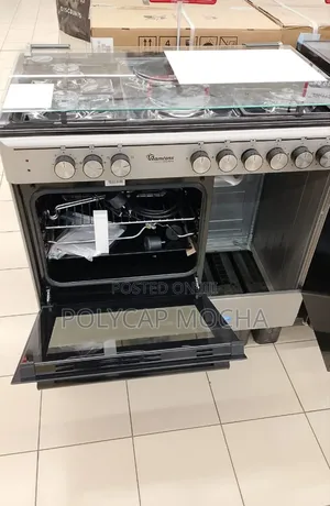 Ramtons 4g+2e 60x90 Silver Cooker- Rf/496