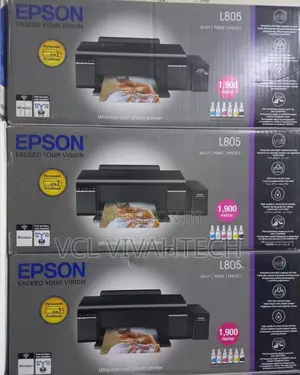 Epson L805 Photo Inkjet Printer - 6-Colour Photo Printer