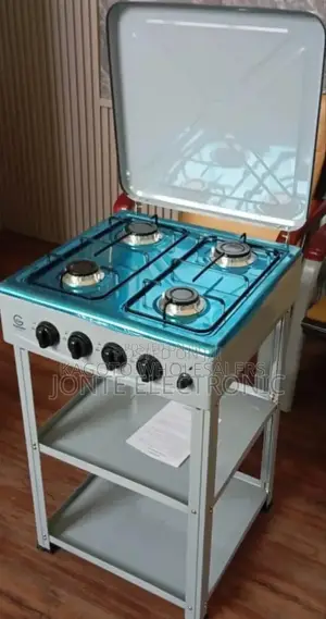 Eurochef Full Gas Standing Cooker With Shelves