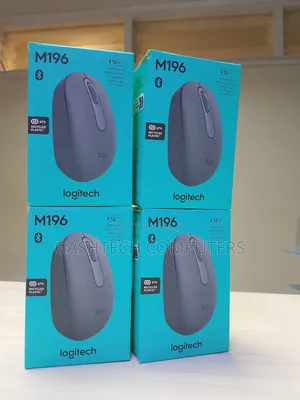 Wireless Logitech M196 Black Mice