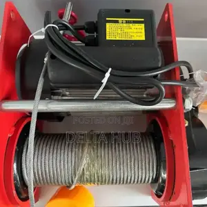 Safe and Powerful Electric Rope Winch With Metal Frame