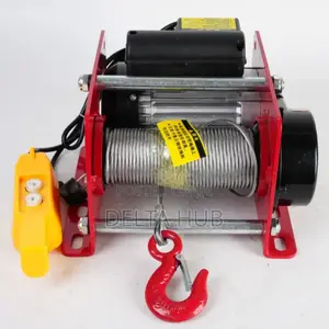 Safe Electric Winch With Brake and Remote Switch System
