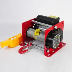 Electric Hoist With Long Cable,Hook and Safety Control