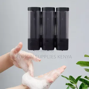 3 in 1 Soap Dispenser 300ml Each Soap Lotion Shampoo Bottles