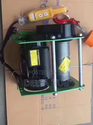 Electric Rope Winch for Tool Handling and Material Lift