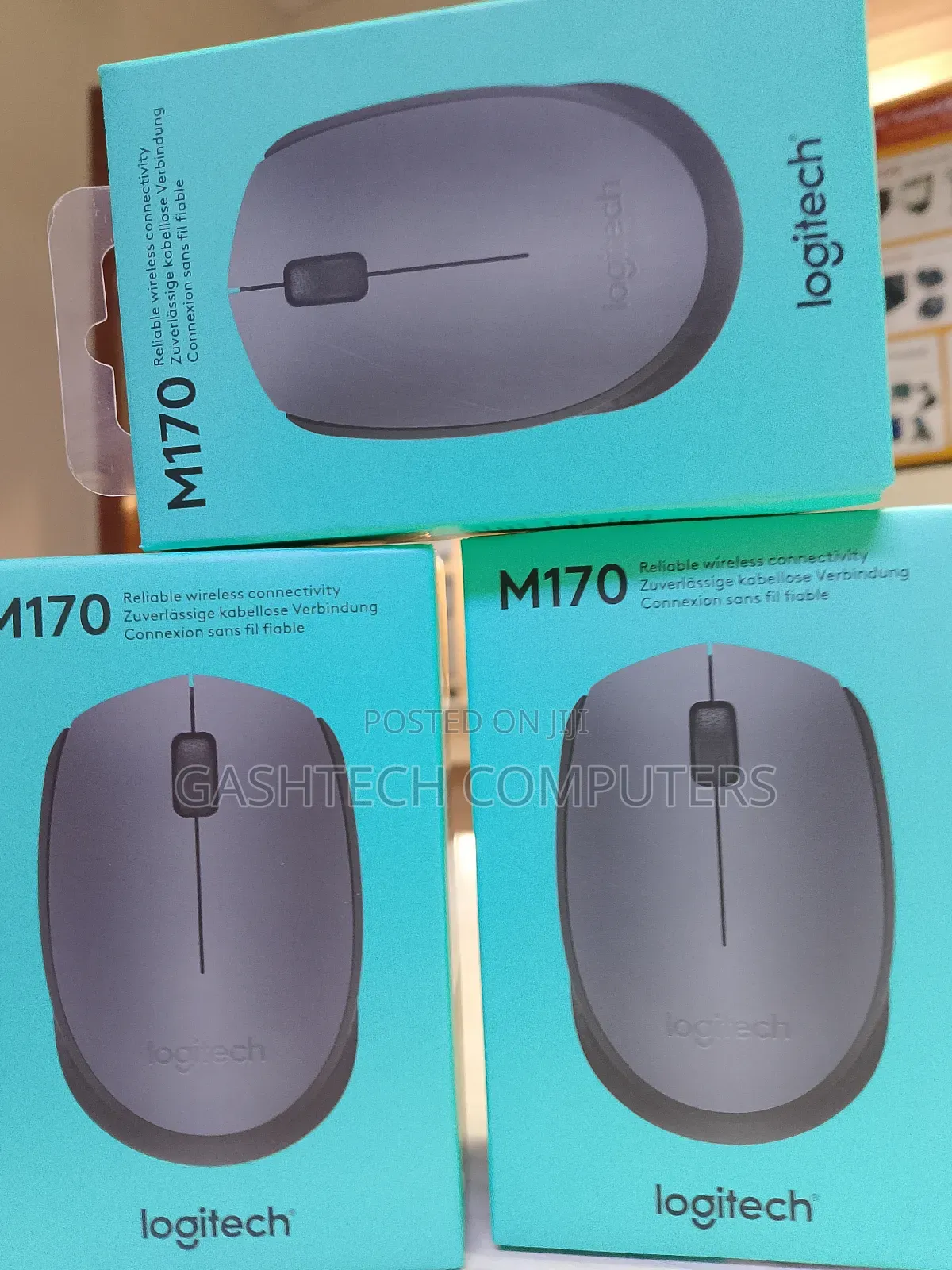 M170 Logitech Graphite Mice