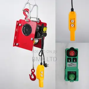 High Lifting Capacity Portable Electric Cable Hoist Winch