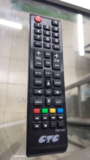 CTC Tv Replacement Remote Control Plus Free Batteries.