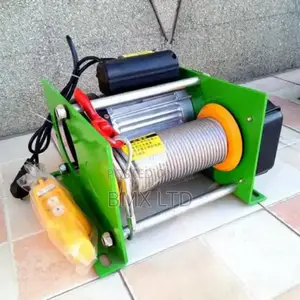 Cost-Effective Electric Wire Rope Winch With Hook System