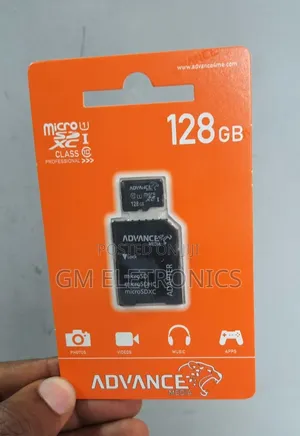 New Advance 128gb Memory Card -128 Gb Micro Sd Plus Adapter