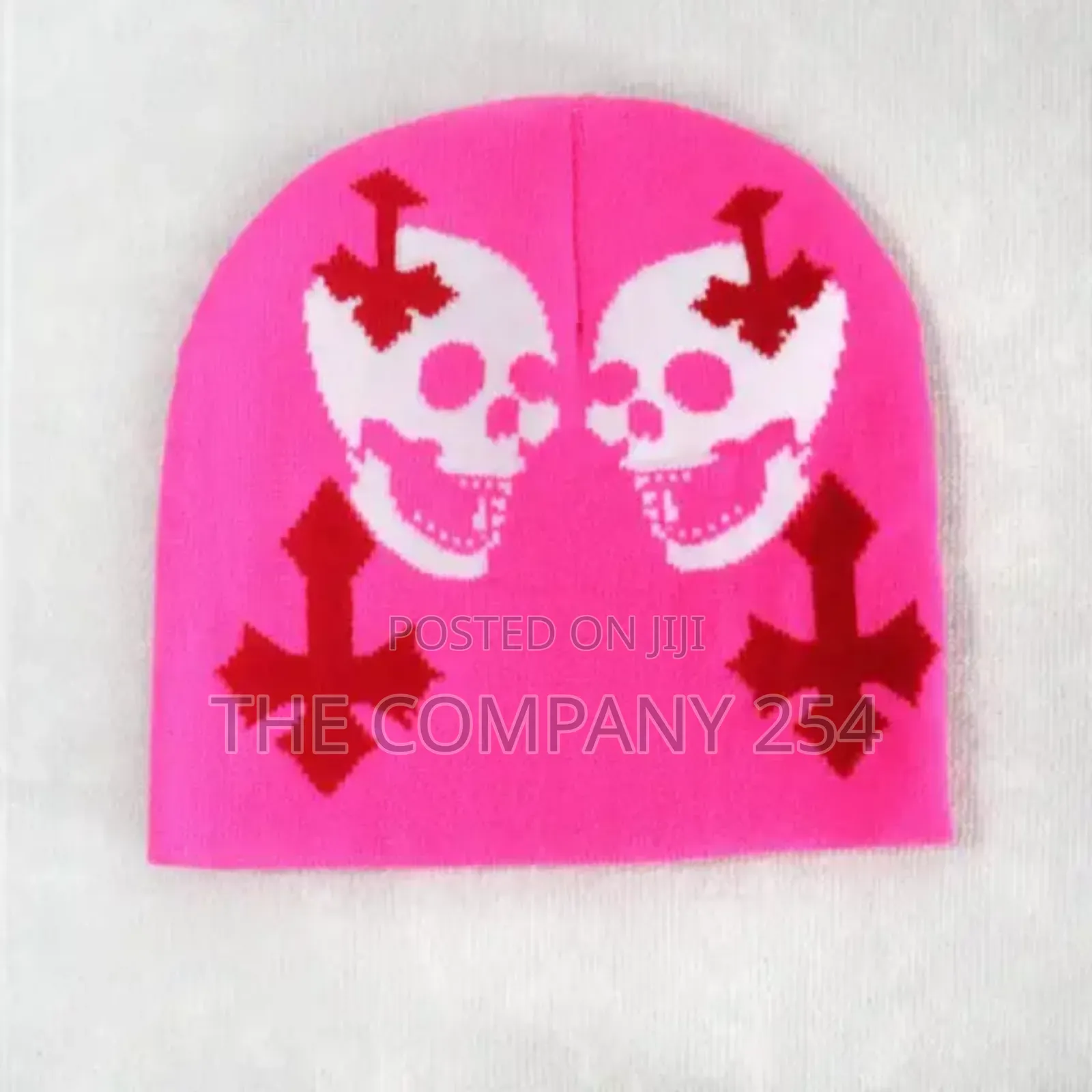 Chrome Hearts Jacquard Casual Winter Skully Beanie Hats