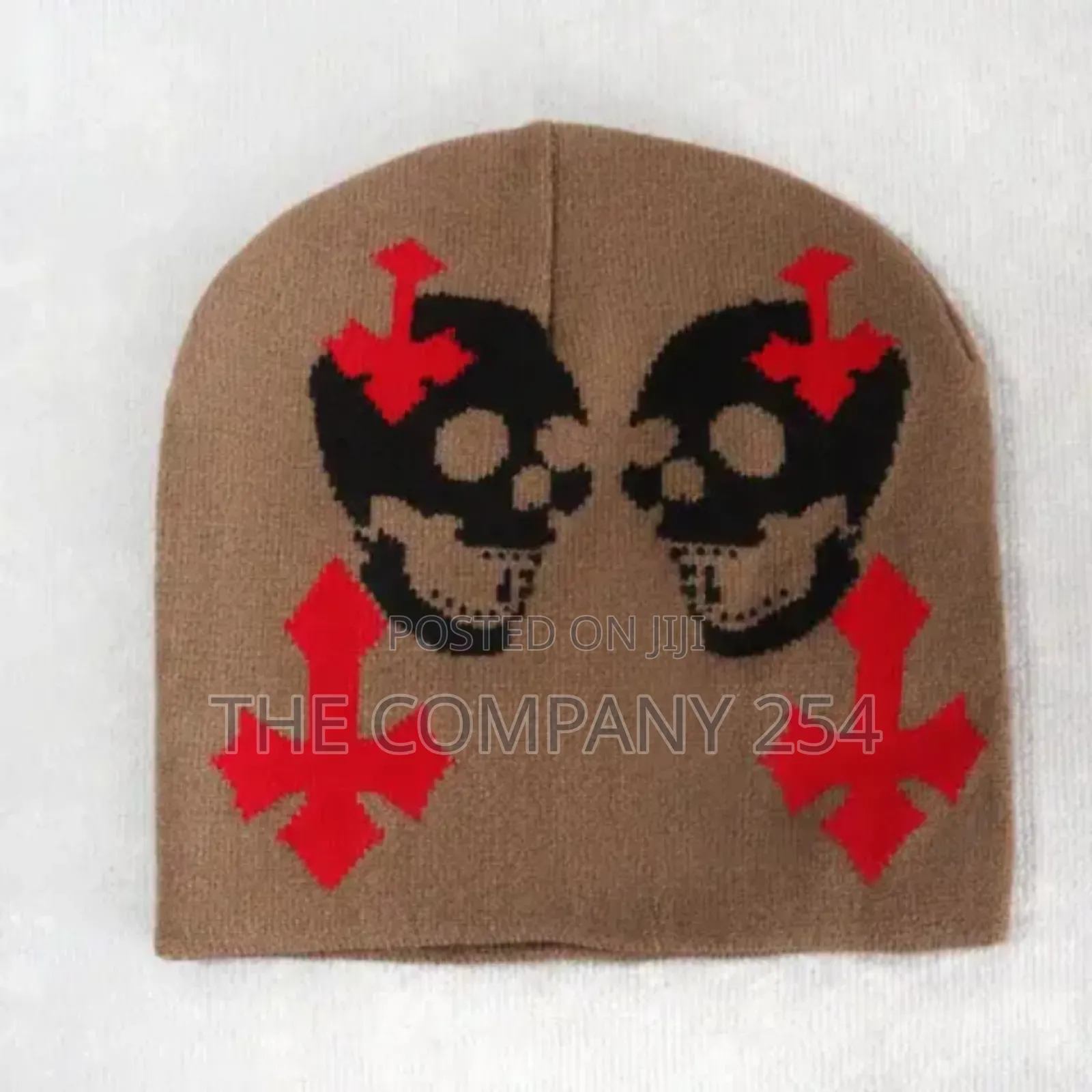 Chrome Hearts Jacquard Casual Winter Skully Beanie Hats