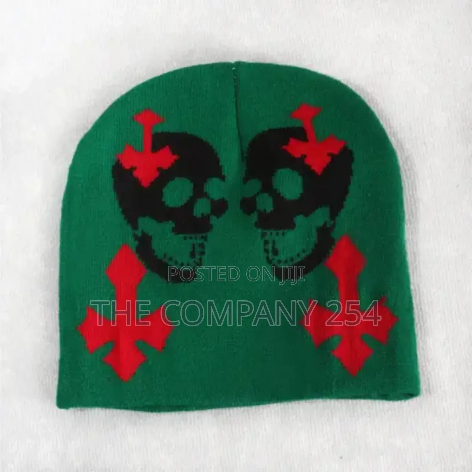 Chrome Hearts Jacquard Casual Winter Skully Beanie Hats