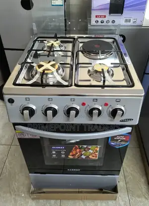 3+1 Standing Cooker, Ecomax 50*55 With Electric Oven