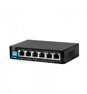 D-Link 6-Port Gigabit Poe Switch With4 Long Reach Poe Ports