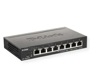 D-Link 8-Port Gigabitsmartmanagedpoe Switch With 8 Poe Ports