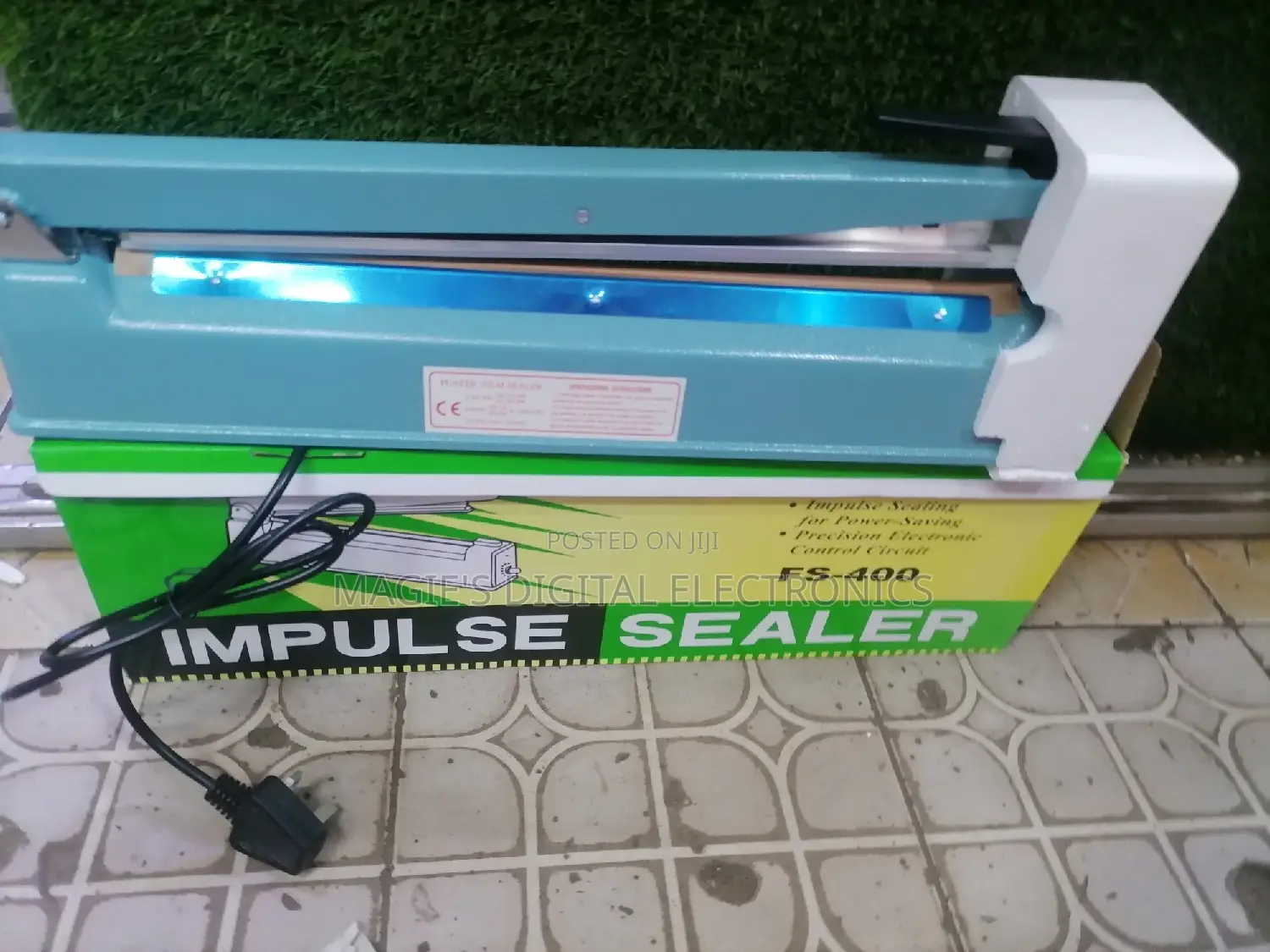 Commercial Standard 400w Metallic Impulse Sealer