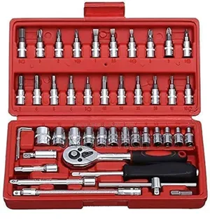 46pcs Universal Wrench Set – Car, Bike Home Tools