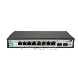 D-Link DGS-F1100-10ps 8-Port Poe Gigabit Managed Switch