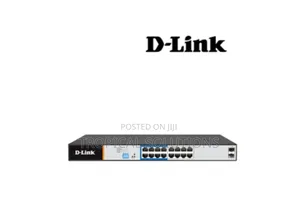 D-Link DGS-F1210-18ps-E 16-Port Gigabit Long Range 250m