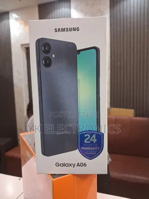 New Samsung Galaxy A06 64 GB Black