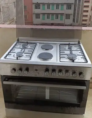 60*90 Tlac 4+2 Standing Cooker With Electric Oven, Glass Lid