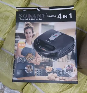 Sandwich Maker 4 in 1 Sokany Sandwich Maker