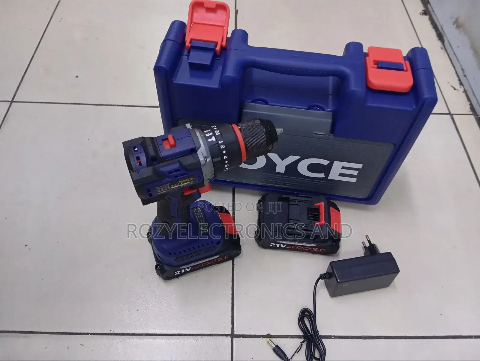 Roycel Brushless Cordless Drill 21v
