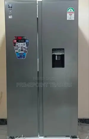 Mika Fridge 595l, Side by Side, Inverter Compressor (Inox)