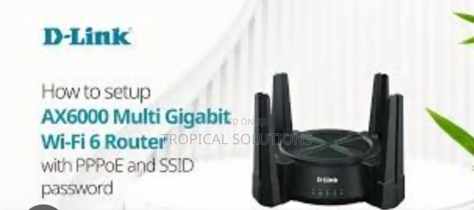 D-Link Ax6000 Multi Gigabit Wi-Fi 6 Router
