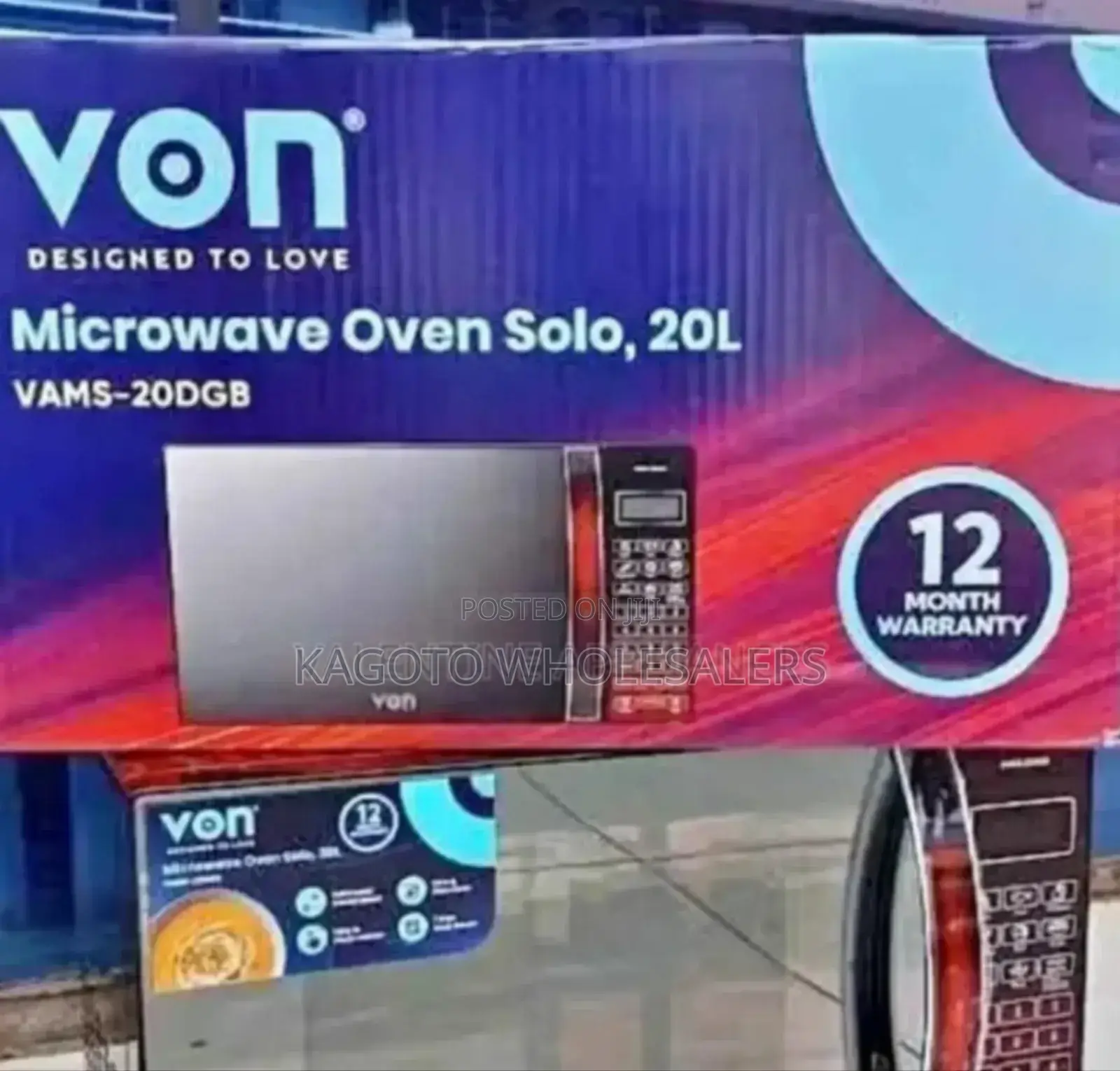 Von Digital Microwave 20l