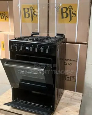 Elite New Model Cooker BJS -60x60 Standing Cooker, 3+1 Black