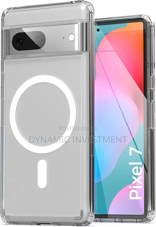 Google Pixel 7 Magnetic Case Clear Shockproof Crystal ! 