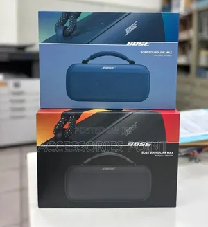 Bose Soundlink Max, Waterproof, 20 HRS Play, Aux In, Warranty - Blue