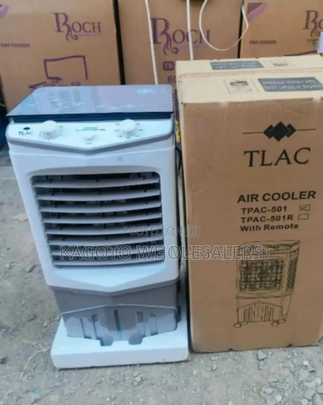 6l Air Cooler. White