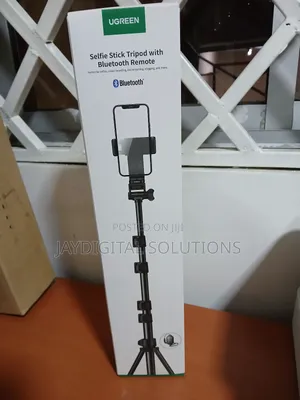 Ugreen Tripod Selfie Stick + Bluetooth Remote-Lp586