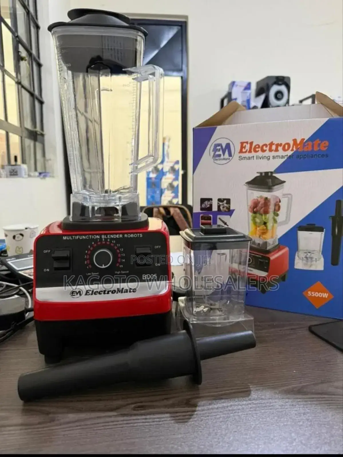 2 in 1 Electromate Commercial Blender