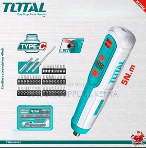 Cordless Screwdrivers Total 43pcs Bits Lithium-ion 4v 5n.M