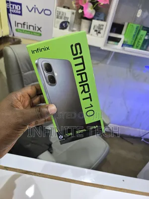New Infinix Smart 10 128 GB Black