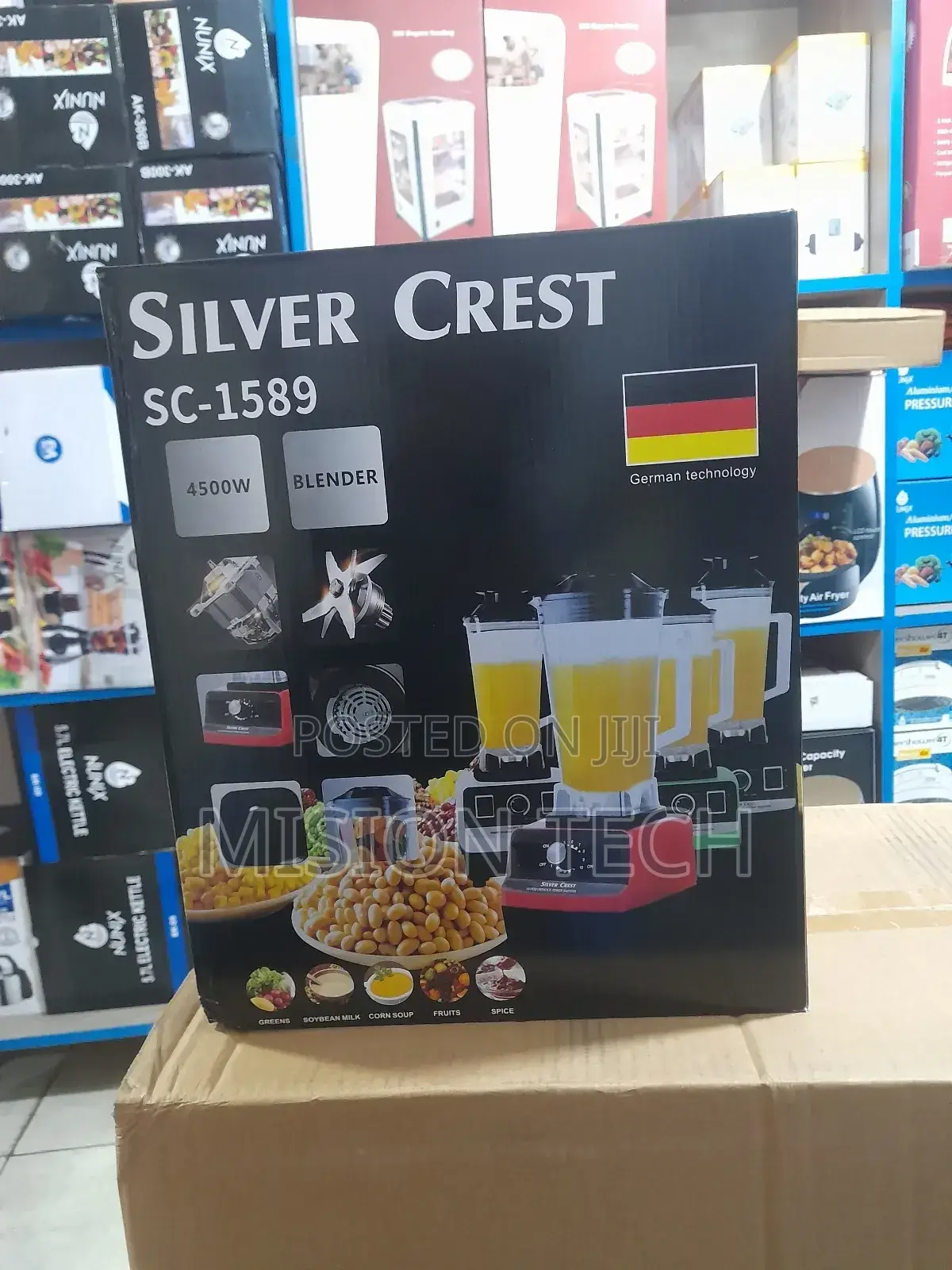 Silver Crest Sc-1589 4500w 2-in-1 Commercial