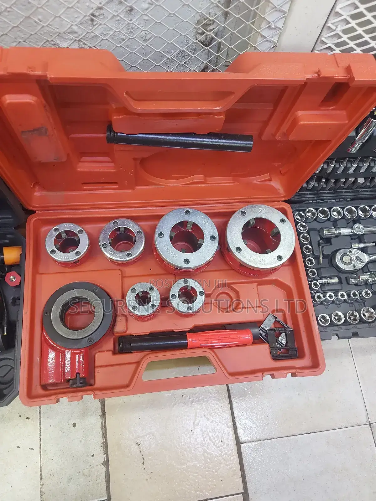 Pipe Threading Kit/ Pipe Threader Set/ Die Stock Set 1/2"-2"