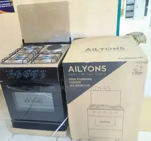 50*55 (Cm) Ailyons 3+1 Standing Cooker With Electric Oven