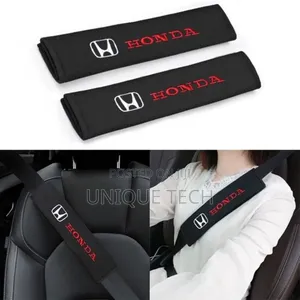 Branded Car Seat Belt Pads – 2pcs For Style & Comfort
