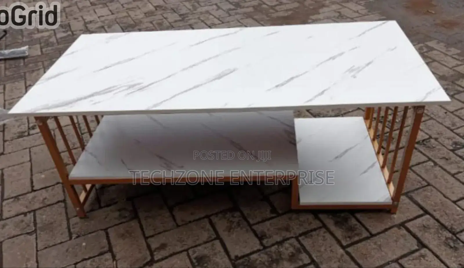 Luxury MDF Coffee Table With Marble Effect