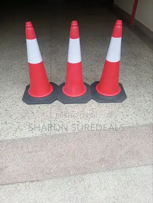 Red/White Reflective Traffic Cone